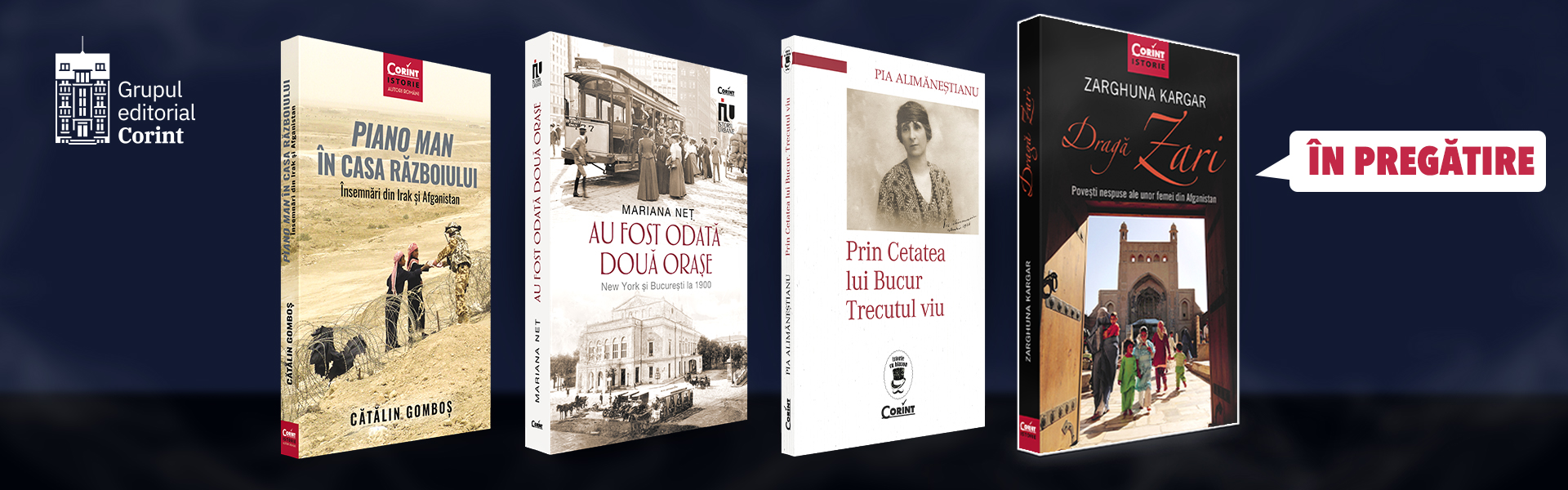 Titluri noi în colecțiile Corint Istorie