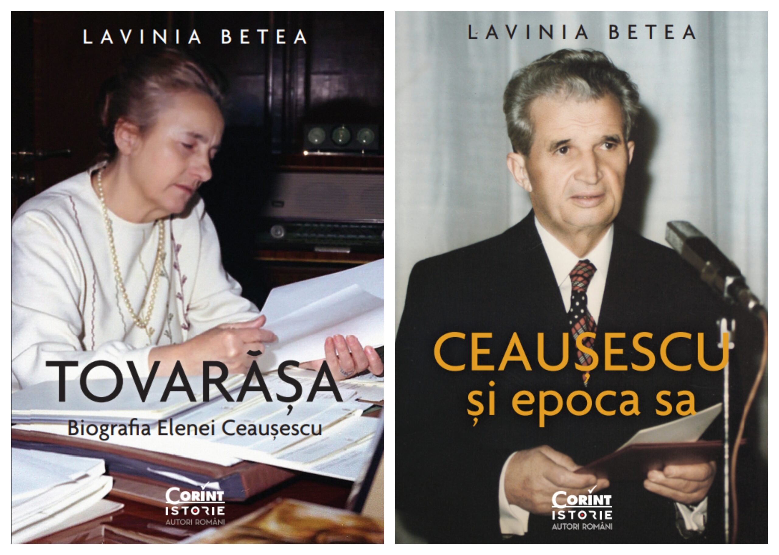 Editura Corint publică două noi volume semnate de Lavinia Betea – Comunicat de presă