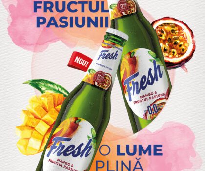 Bergenbier S.A. lansează Fresh 0.0 Mango și Fructul Pasiunii