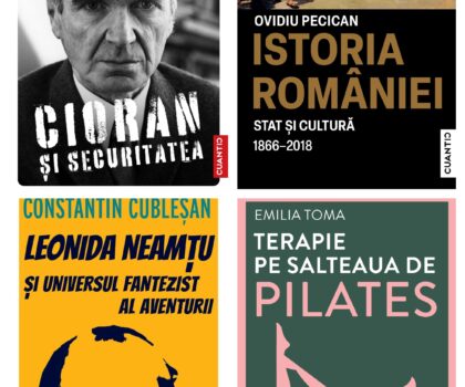 Editura CUANTIC lansează la BOOKFEST 4 noi titluri!