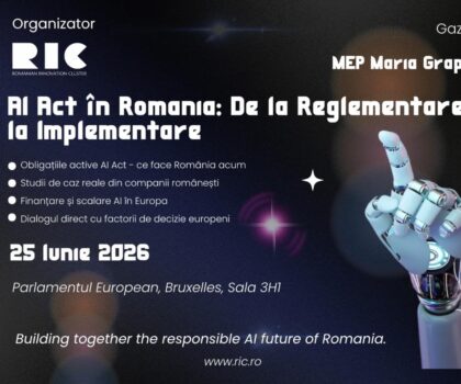 Implementarea AI Act, între reglementare și competitivitate: România deschide dialogul european