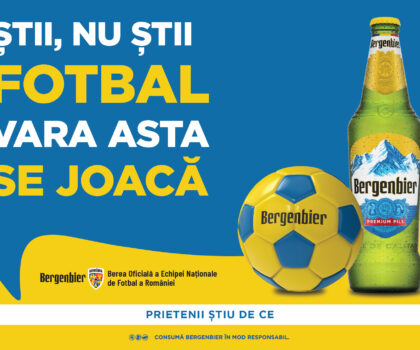 Bergenbier lansează campania „Știi nu știi fotbal, vara asta se joacă”, dedicată Campionatului Mondial de Fotbal 2026