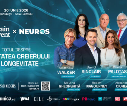 Conferința Brain Event 2026 aduce la București elita mondială a cercetării în longevitate și sănătatea creierului